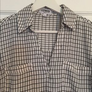 Size small, slim fit Express portofino blouse